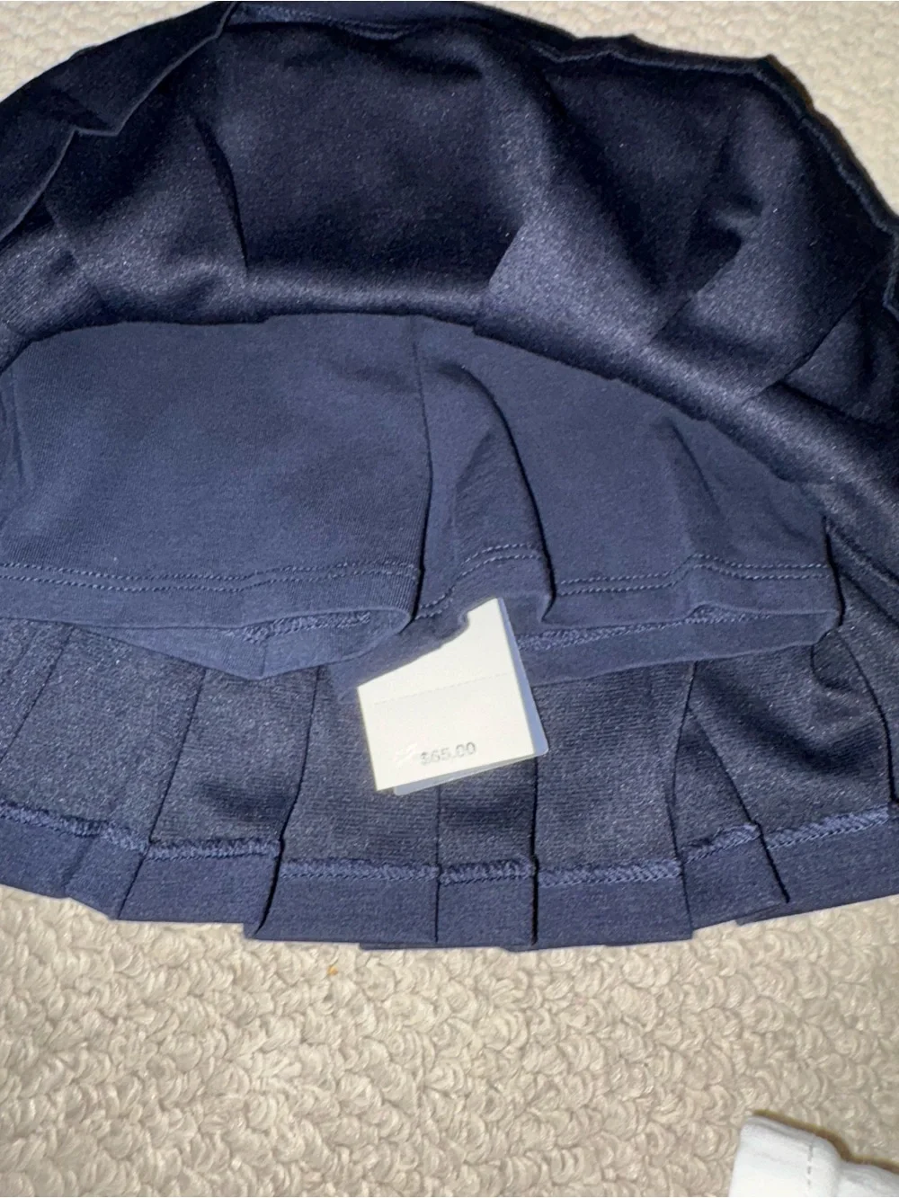 Polo Ralph Lauren Girls size 3 NWT $65 Pleated Mini Skort navy - Picture 8 of 13